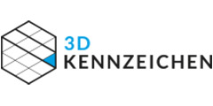 3D Kennzeichen logo